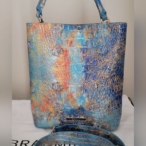 EUC Brahmin Amelia Reef Melbourne Shoulder Handbag